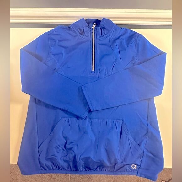 NWOT GapFit Kids Quarter-Zip Sweatshirt - Picture 2 of 4